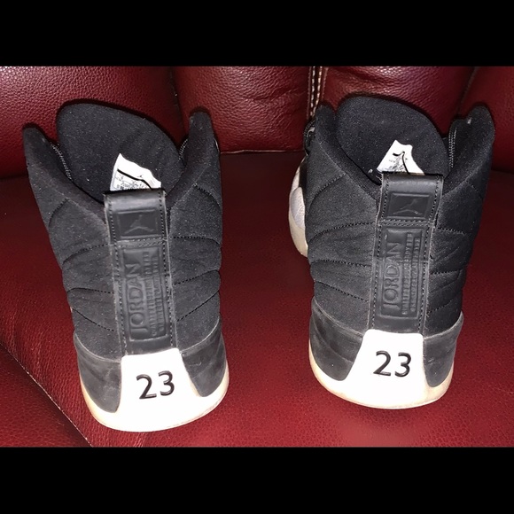 NIKE AIR JORDAN 12 RETRO XII NEOPRENE BLACK - Picture 4 of 6